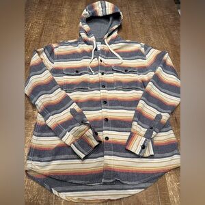 Billabong Baja Flannel Hoodie